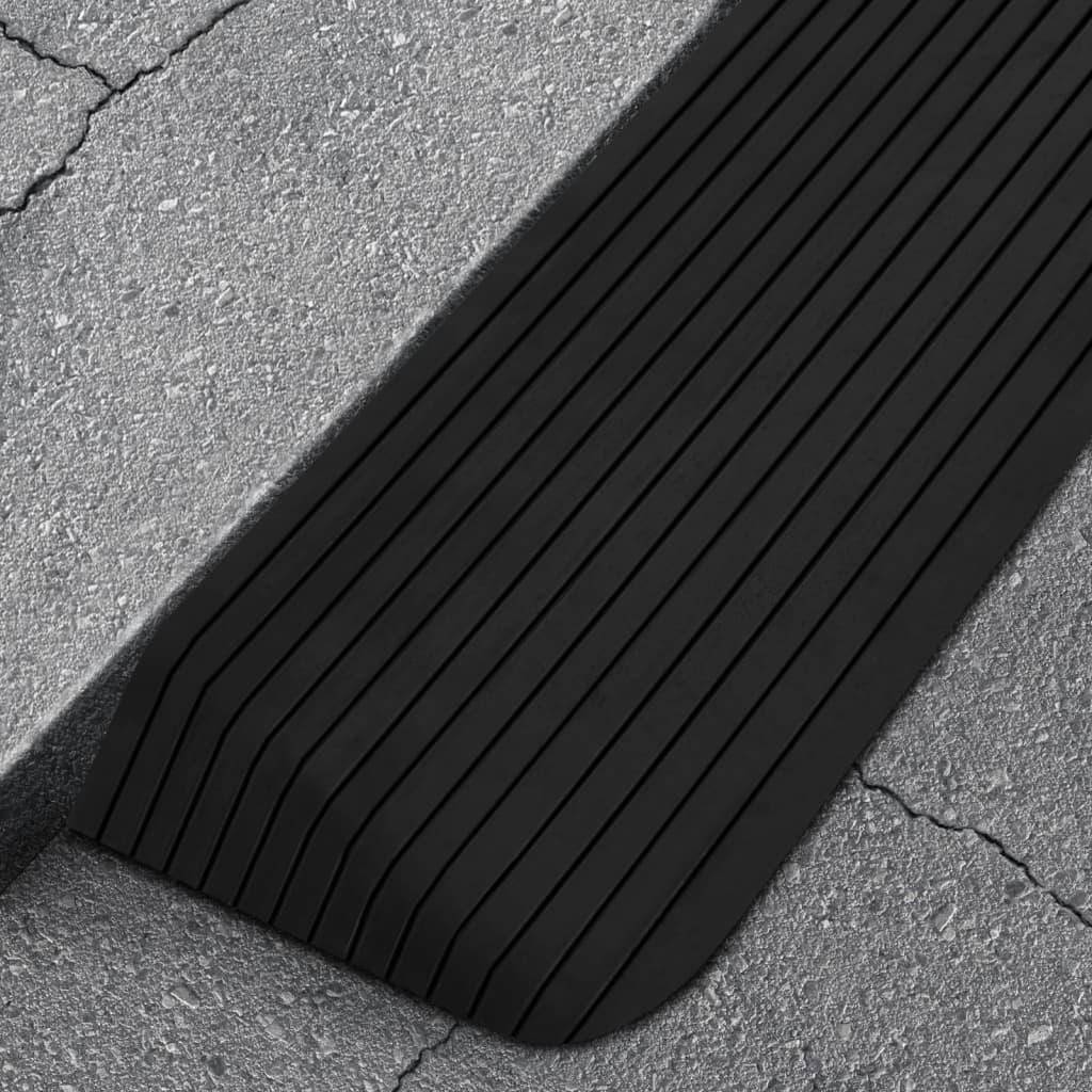 vidaXL Threshold Ramp 2x Rubber