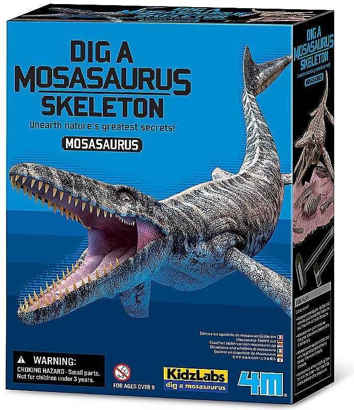 4M KidzLabs Dig a Mosasaurus Skeleton Science Set
