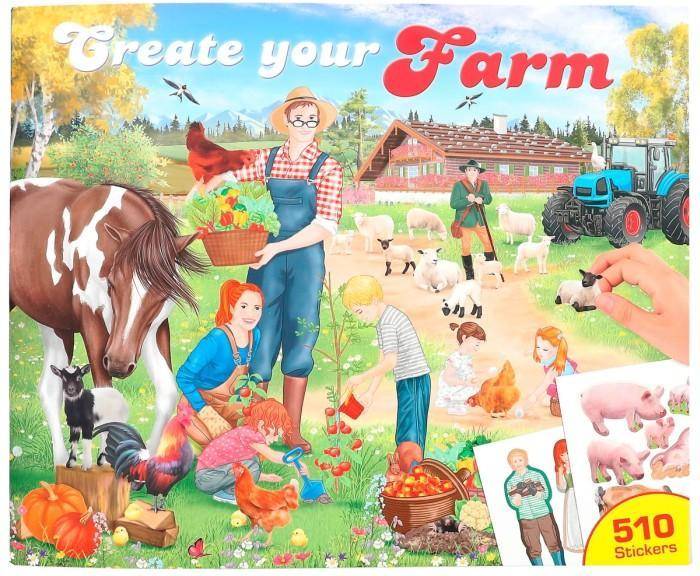 Depesche Create Your Farm Colouring Book