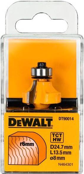 Stanley Tools Rounding Router Bit R6 DT90014