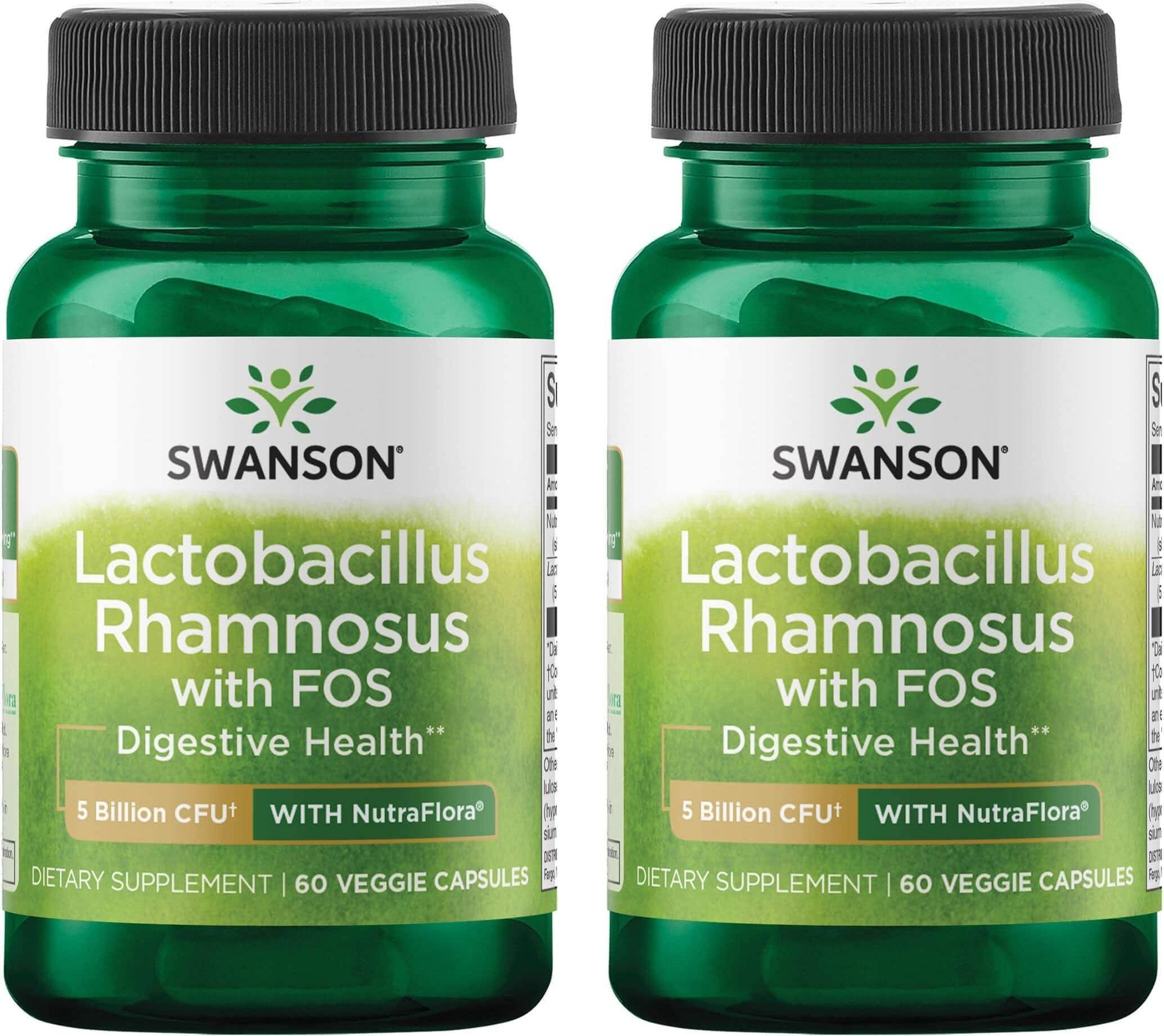 Swanson Lactobacillus Rhamnosus with FOS, 5