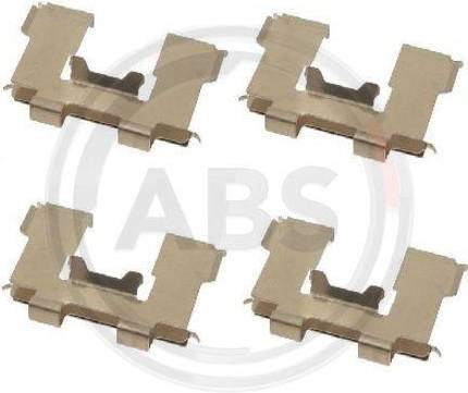 A.B.S. 1630Q Disc Brake Pads Accessory Kit