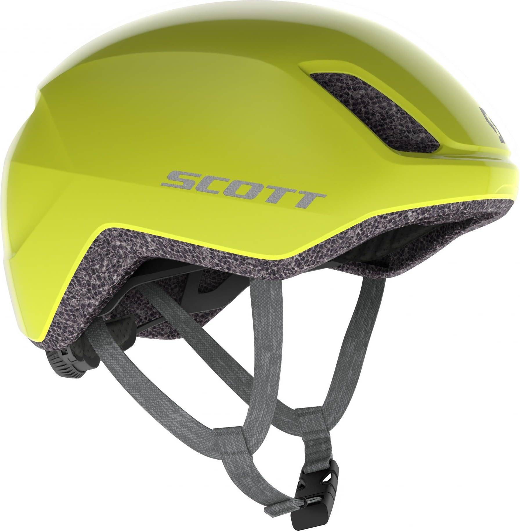 Scott Ristretto Cykelhjelm Radium Yellow 59-61 cm
