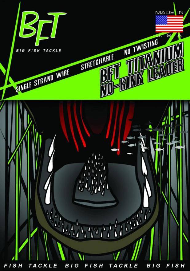 CWC Titanium No-Kink Leader Material, 10ft 60lb