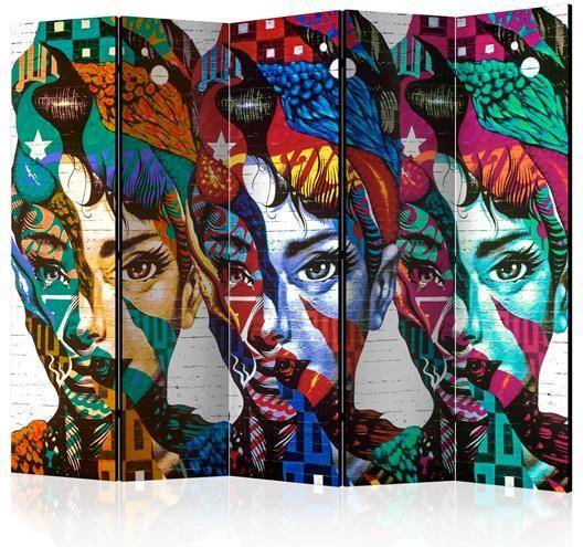 Artgeist Colorful Faces II Rumsavdelare