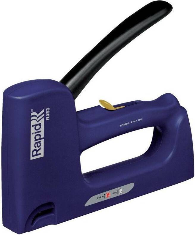 Staple gun for upholstery Rapid R453E Dual 20009502 Staple Gun