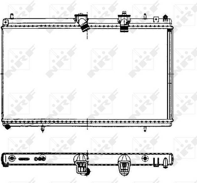 NRF Engine Cooling 50442 Radiator