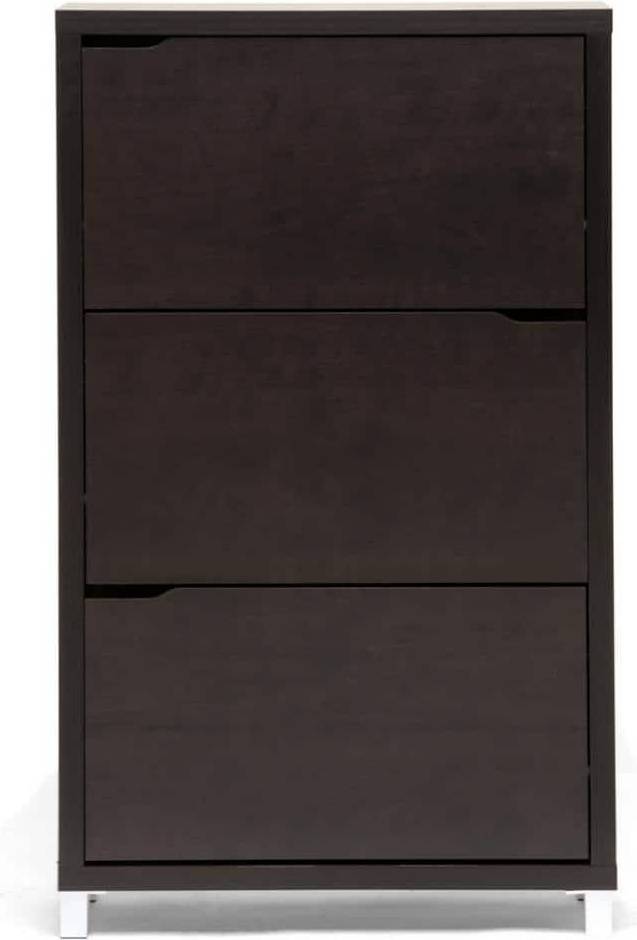 Rack studio Baxton Studio Interiors Simms Shoe Rack 31.2x52.6"