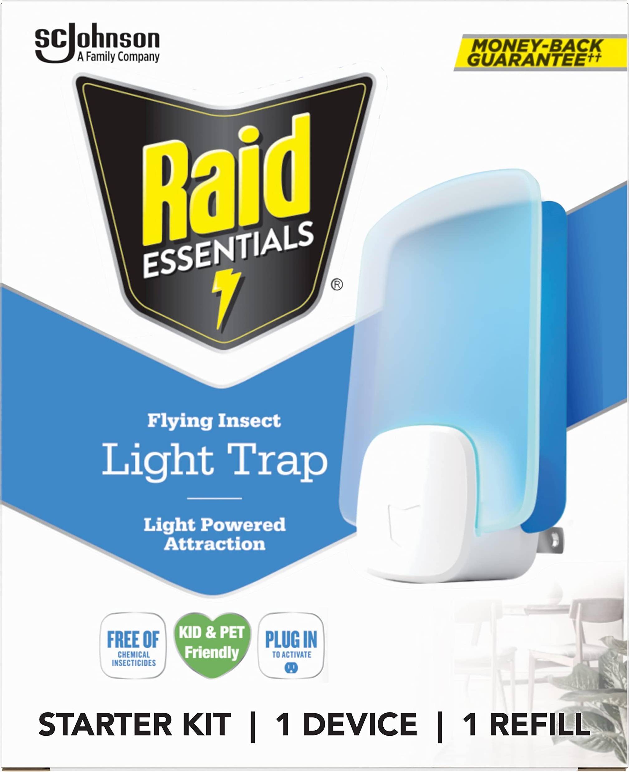 Essentials Flying Insect Light Trap Starter Kit