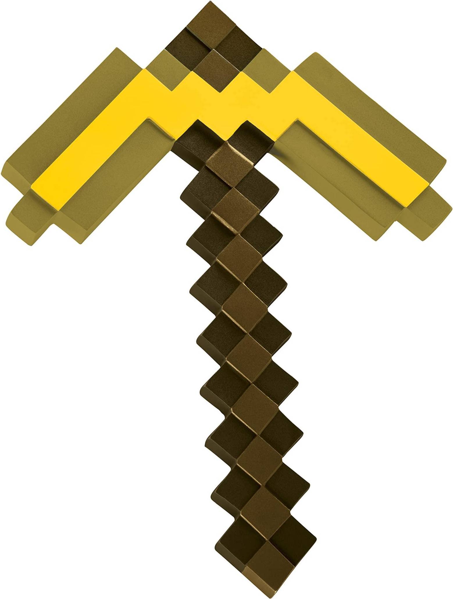 Gold Minecraft Pickaxe Accessory