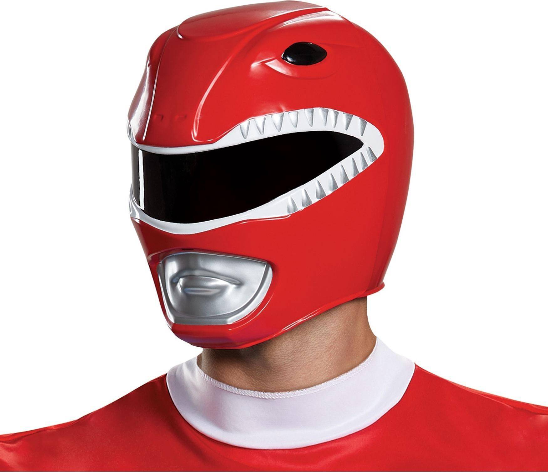 Men's Red Ranger Adult Helmet