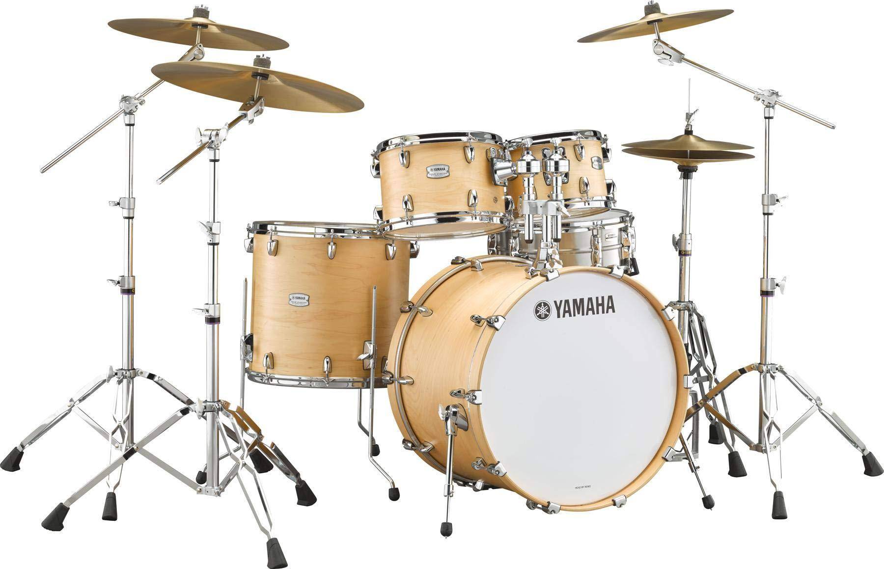 Yamaha Tour Custom Maple 4pc Fusion Shell Pack, Butterscotch Satin