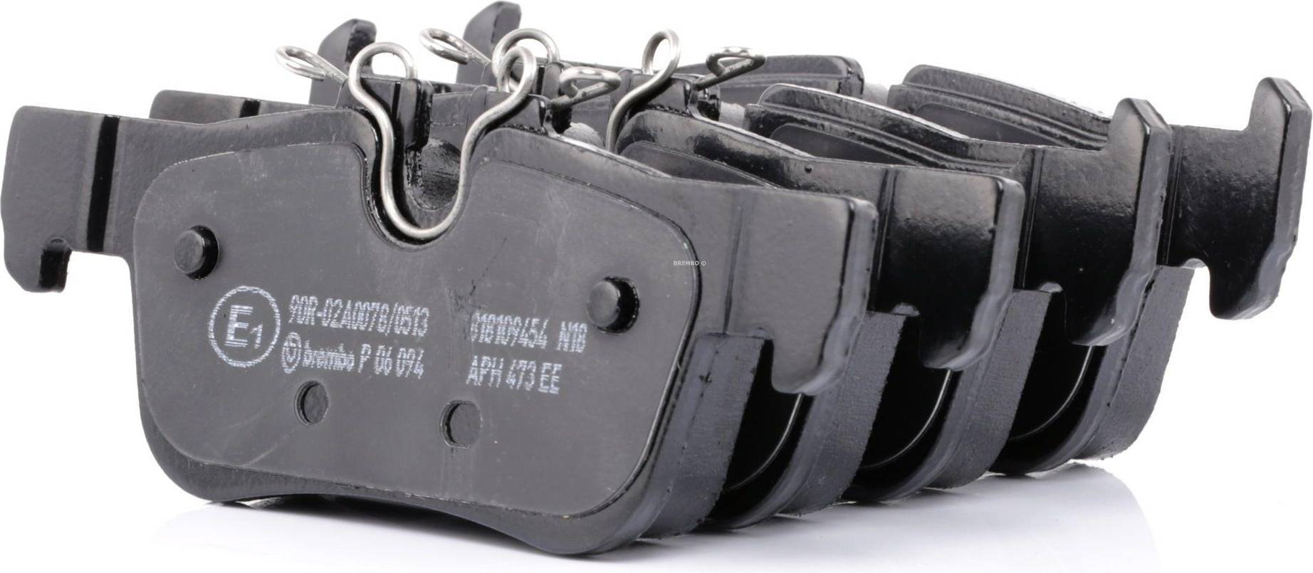 P06094 Low-Met Rear Disc Brake Pad Set