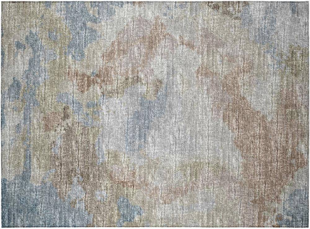 Addison Rugs Addison Rugs Accord Multi 1 Turquoise, Gray