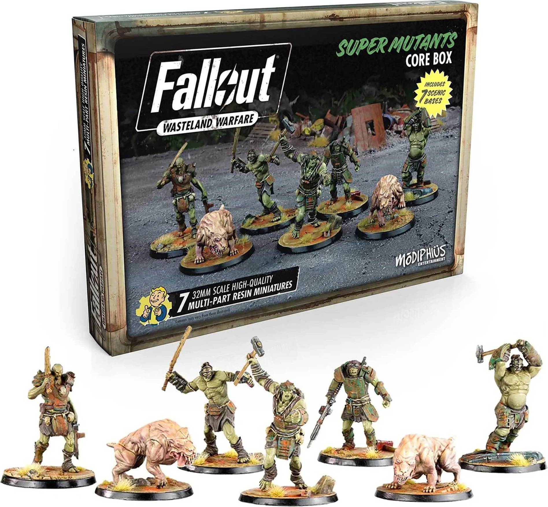 Modiphius Super Mutants: Core Box