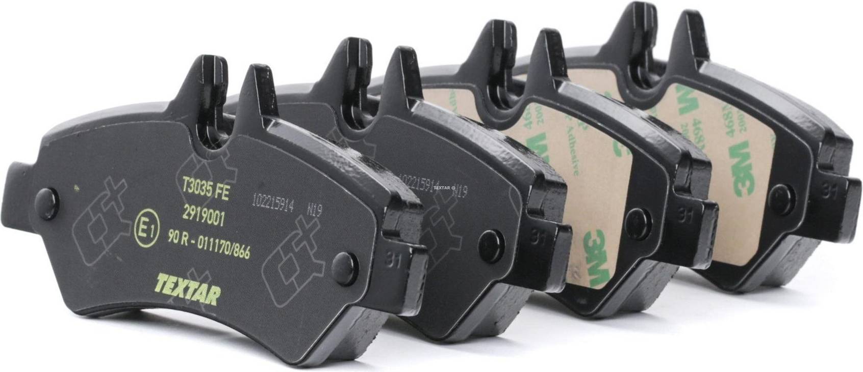 Textar Brake Pad Set 2919001