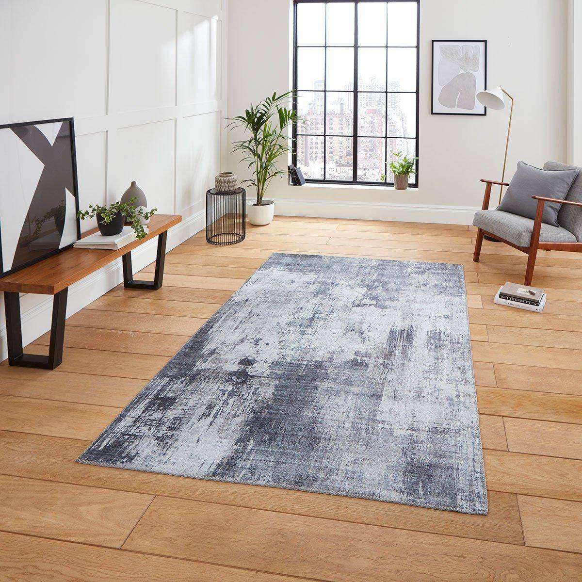 Think Rugs Rio G5536 Grey