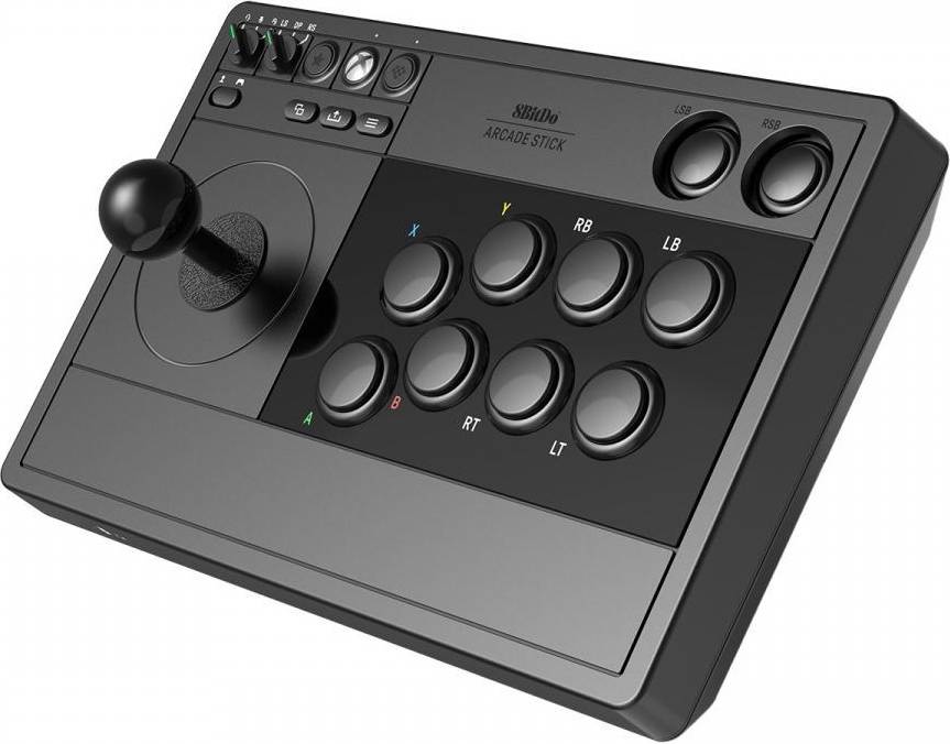 Xbox controller til pc 8Bitdo Arcade Stick Xbox & PC Sort