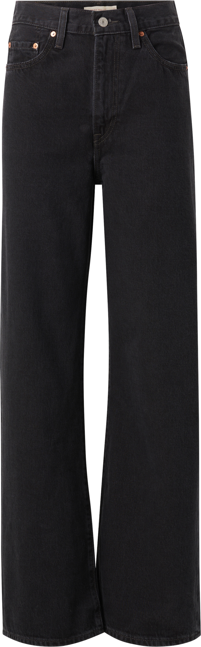 Levi's Ribcage Wide Leg - Musta
