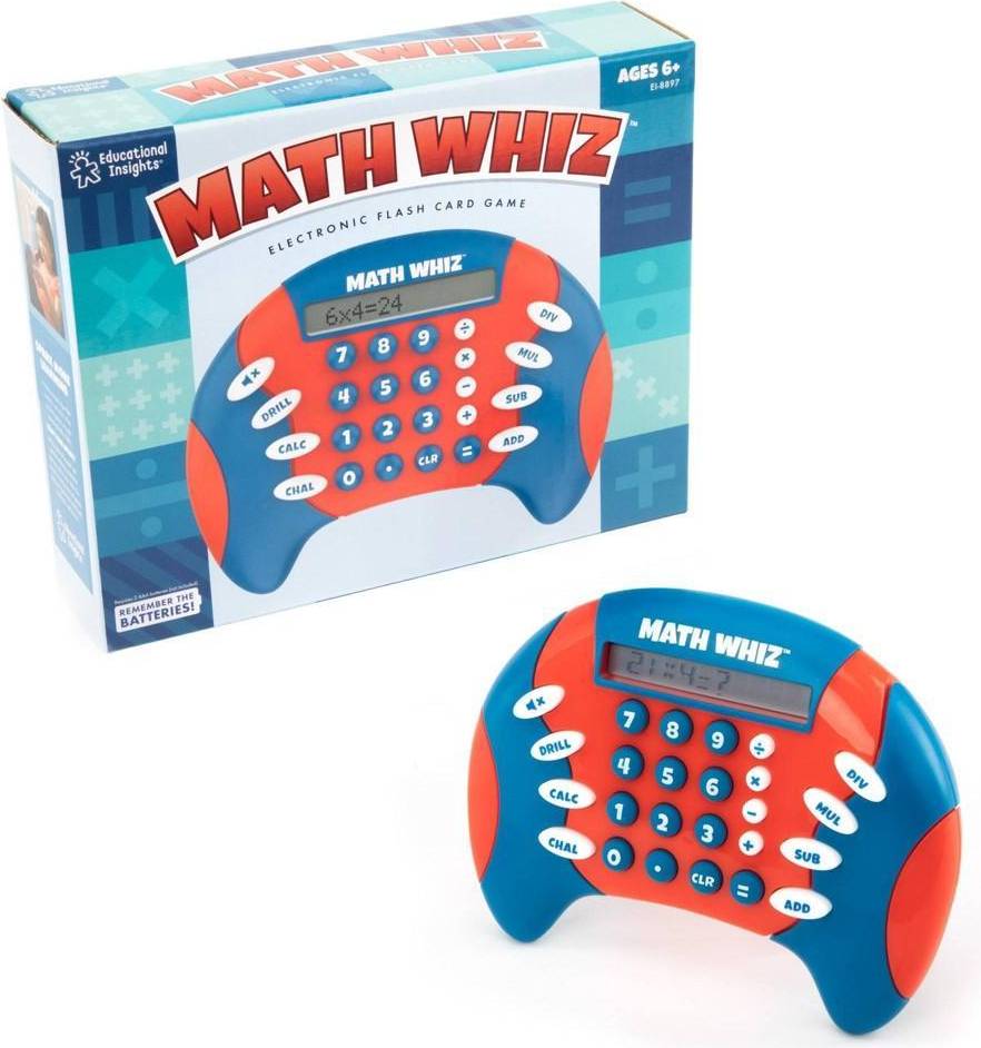 Educational Insights Math Whiz Electronic Handheld Math Game For Kids