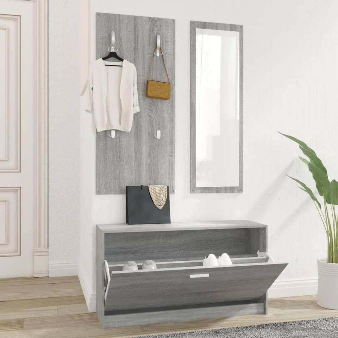 vidaXL Engineered Wood Shoe Rack