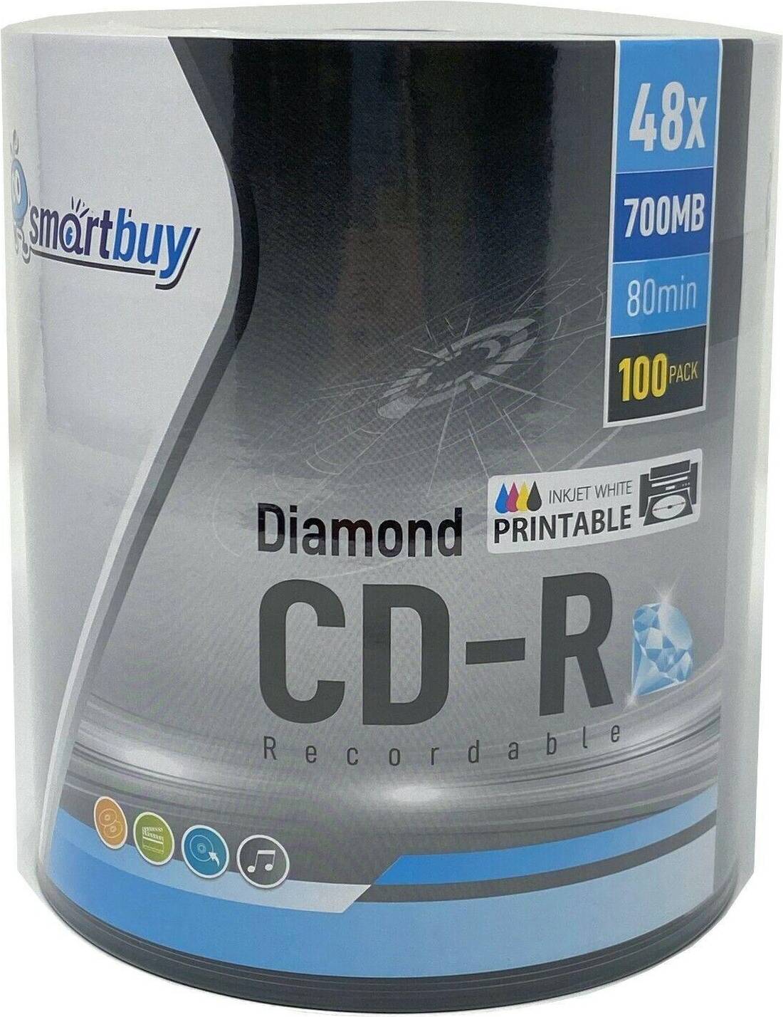 Diamond CD-R 48X 700MB 100 Pack