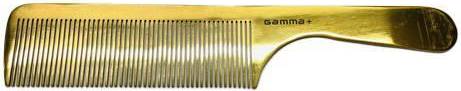 Metal Rake Comb Hair Styling Gold