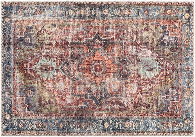 World Rug Gallery 2 Traditional Multicolor