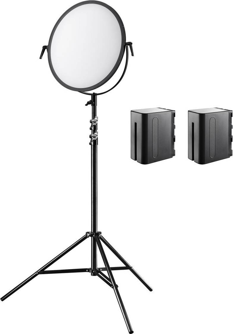 Walimex pro Soft LED 700 Round Bi Color Set