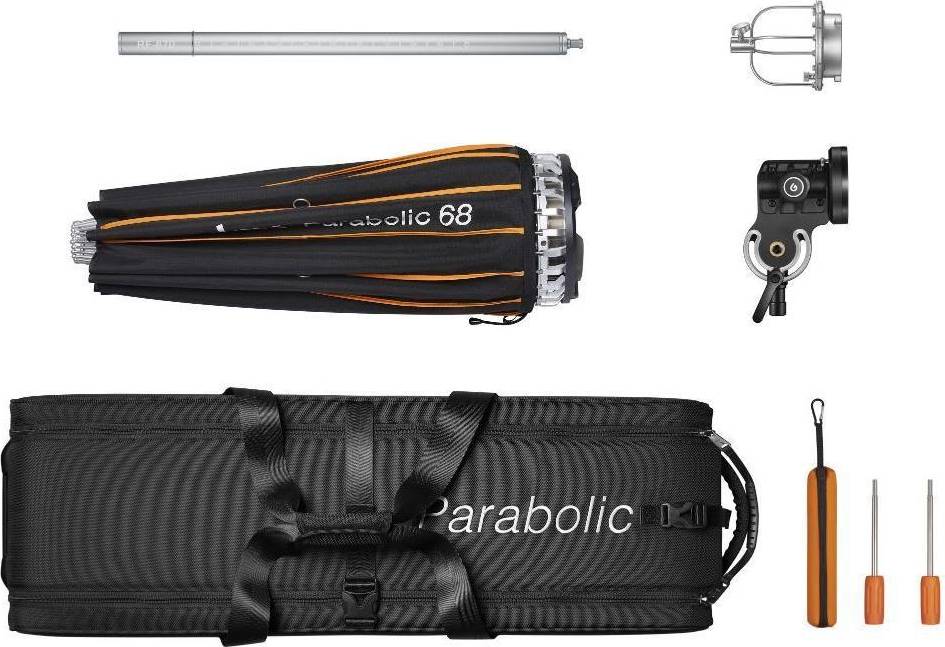Studio light box Godox Parabolic Reflector P68 Zoom Box Kit