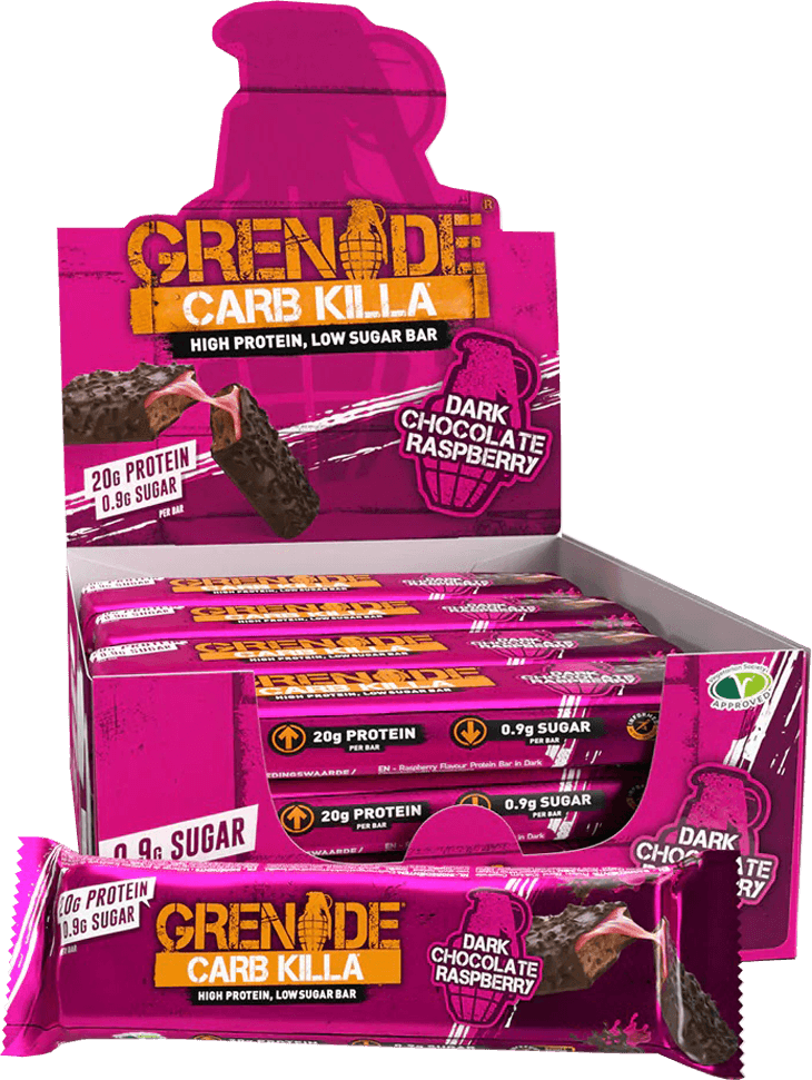 Dark Chocolate Raspberry Protein Bar 60g