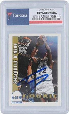 Skybox 1992 Autographed Rookie Card