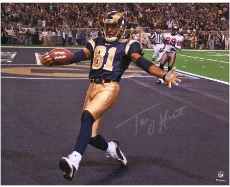 Fanatics Authentic Torry Holt St Louis Rams Autographed Touchdown Catch