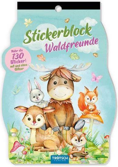Stickerblock Waldfreunde
