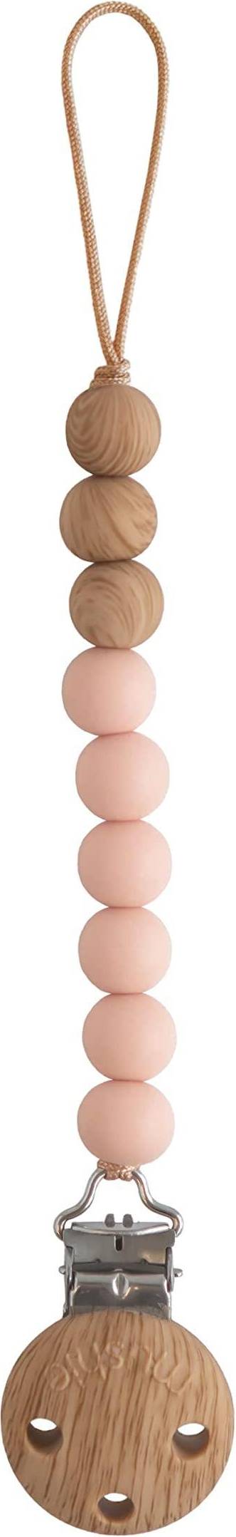 Pacifier Clips Eva Blush