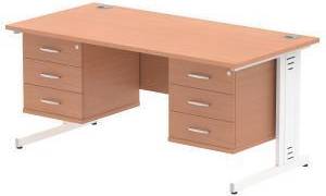 Impulse Dynamic Beech Leg Writing Desk