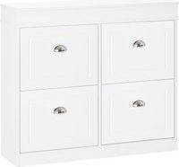 Homcom With 4 Storage Cabinet