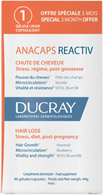 ANACAPS REACTIV complemento alimenticio cápsulas