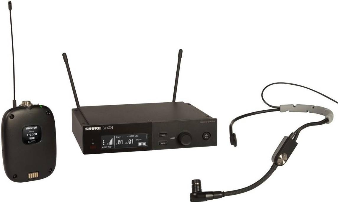 Shure slxd Shure SLXD14/SM35-K59 Wireless Headset Microphone System