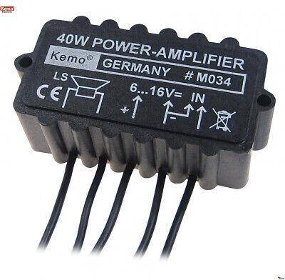 Kemo Audio Amplifier Of Power 40W Compact