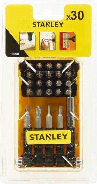 Stanley Tools 30 Piece Mixed Screwdriver Bit Set Bit Screwdriver