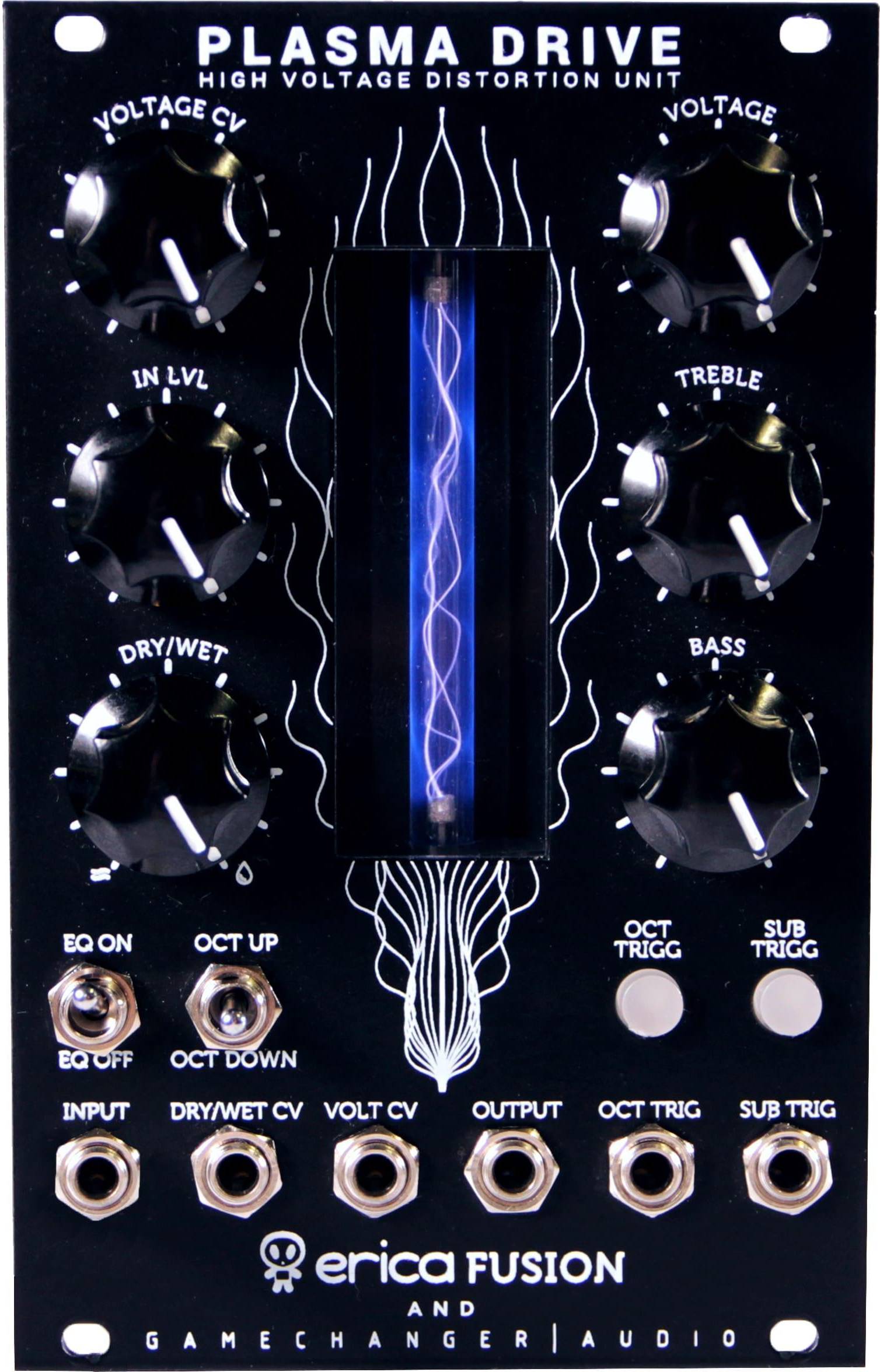 Eurorack Gamechanger Audio Plasma Eurorack Distortion Module Black