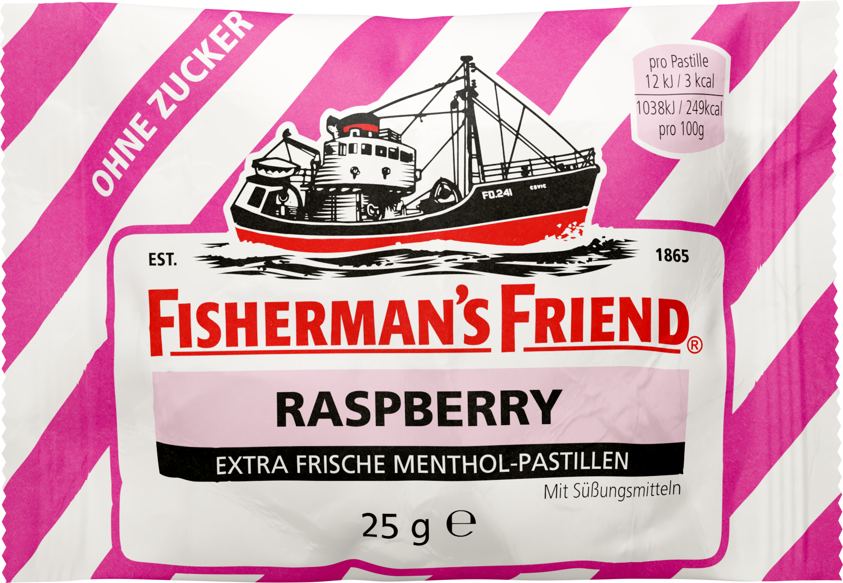 FISHERMANS FRIEND Raspberry Zucker Pastillen