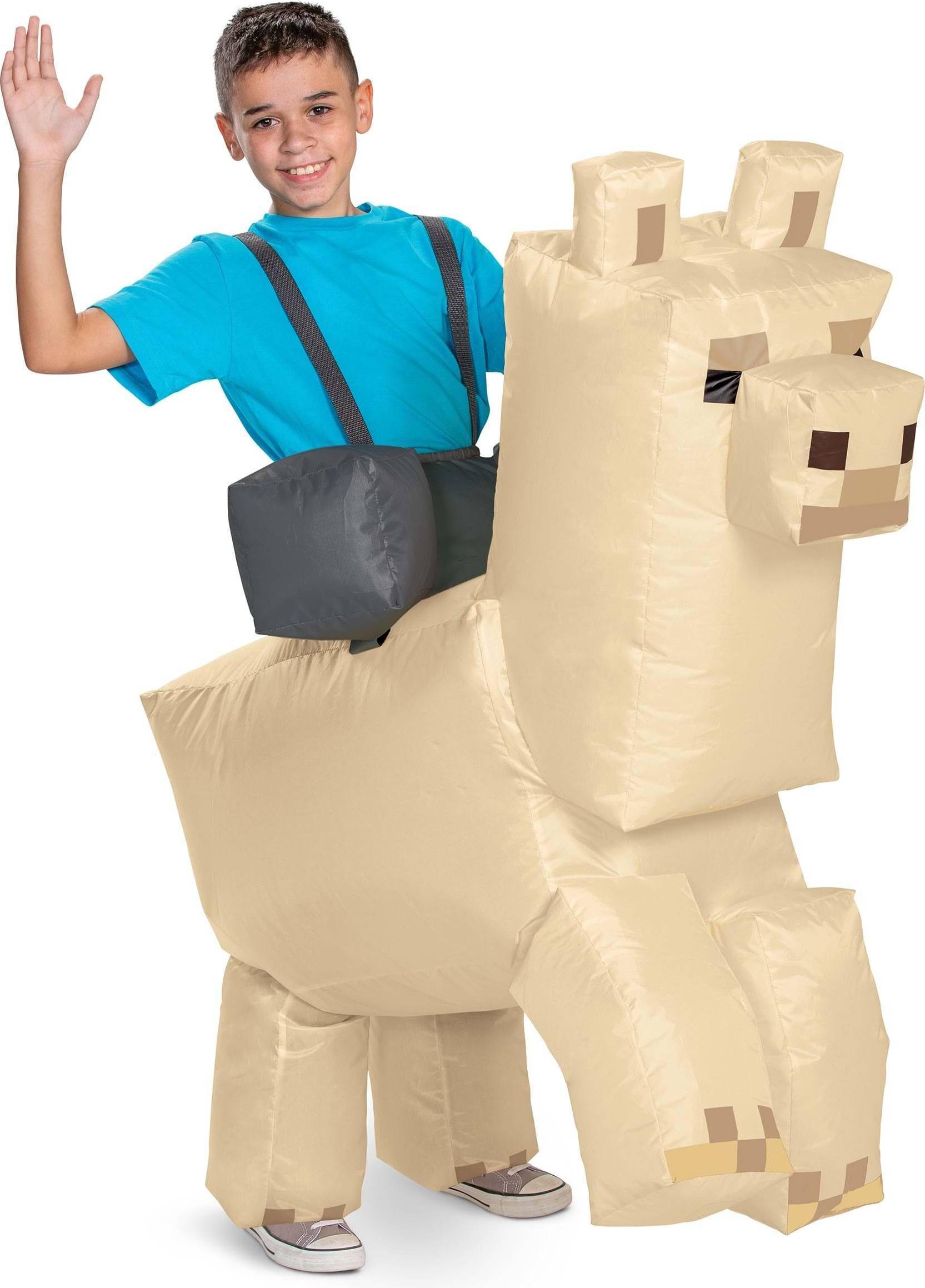 Disguise Minecraft Inflatable Llama Ride-On Costume One-Size