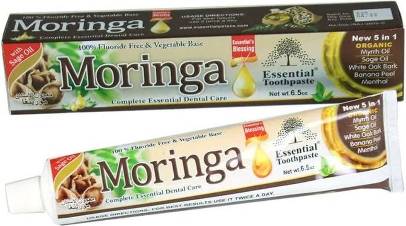 Moringa Essential Moringa Toothpaste 100% Fluoride Free