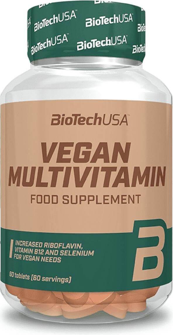 Multivitamin BioTechUSA Vegan Multivitamin 60 Stk.