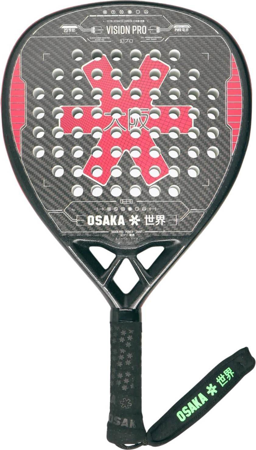 Osaka Vision Pro Power Snap Sort,Rød