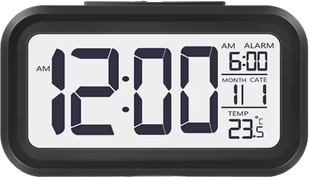 24.se Digital LED Alarm Clock
