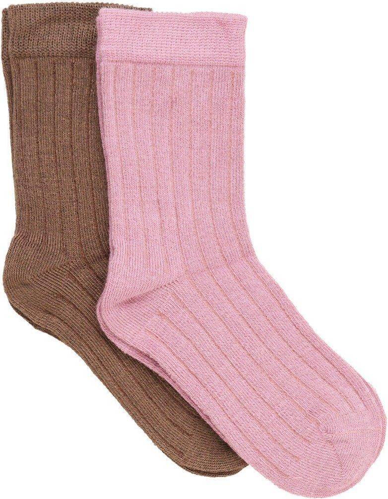 Minymo Strumpor 2-Pack - Bambu