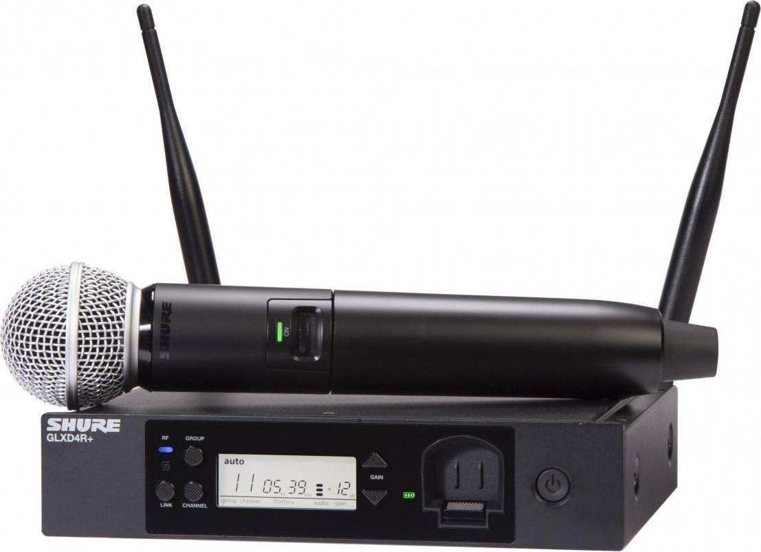 Shure GLXD24R /SM58 Digital Wireless Microphone System